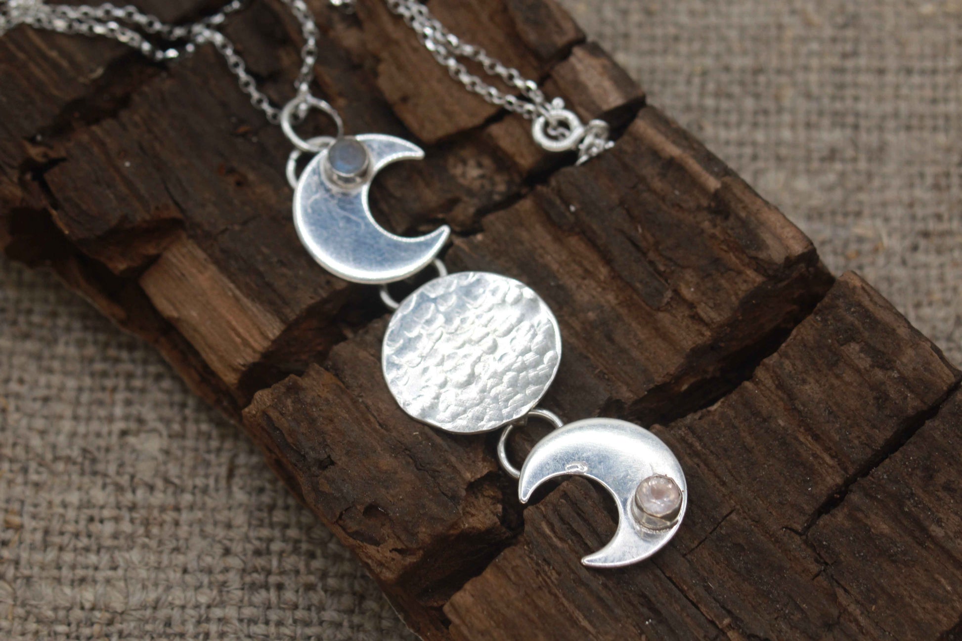 The Moon Is Her Guide Pendant