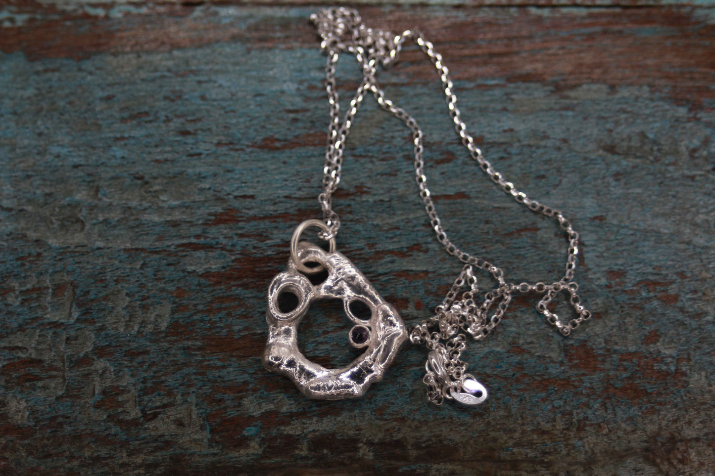 Flow Amethyst Pendant - One of a kind