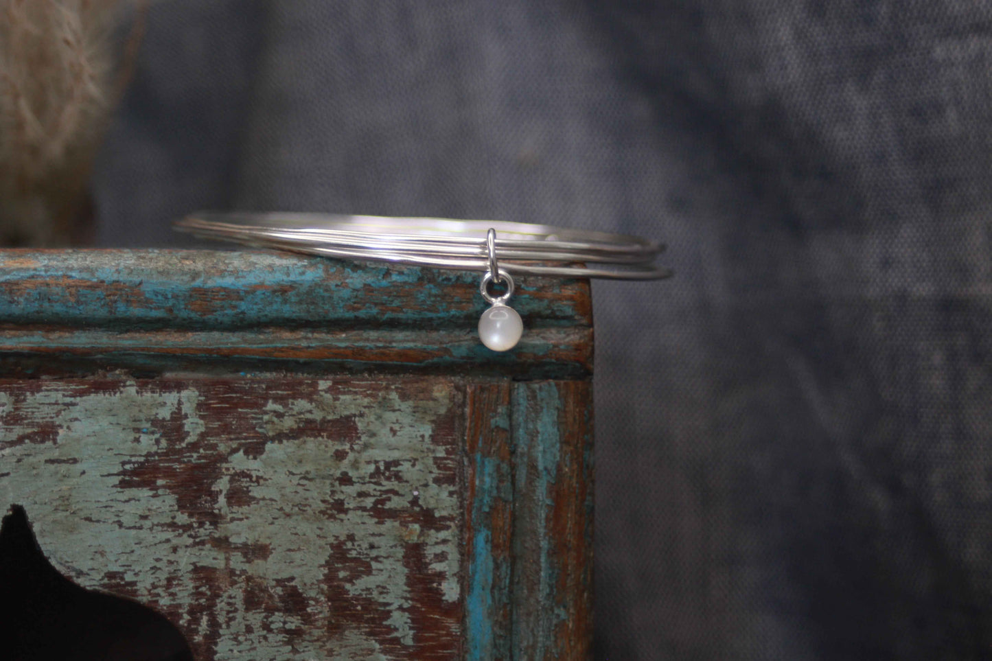 Triple Dainty Bangle Set