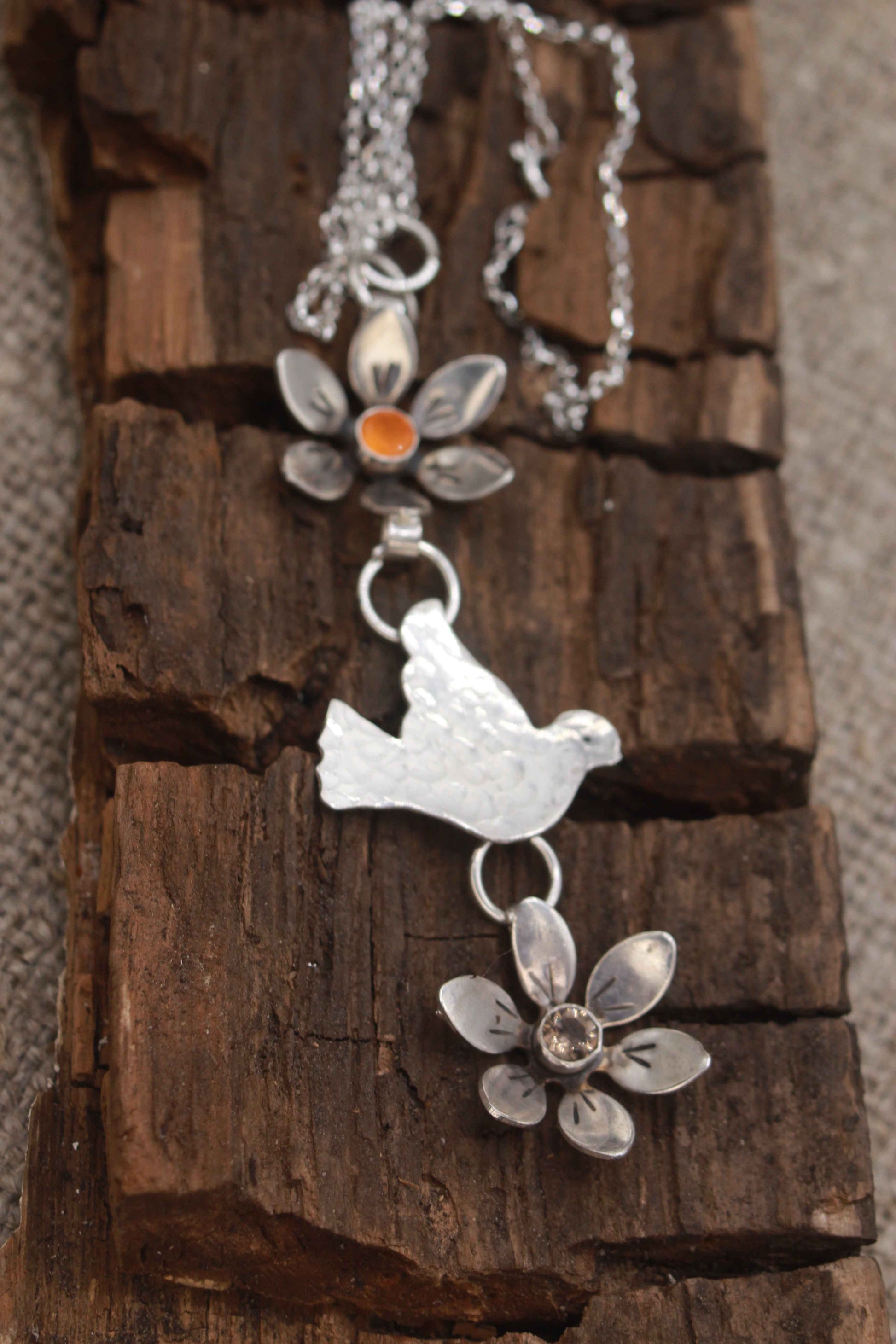 The Earth Heals Her Pendant