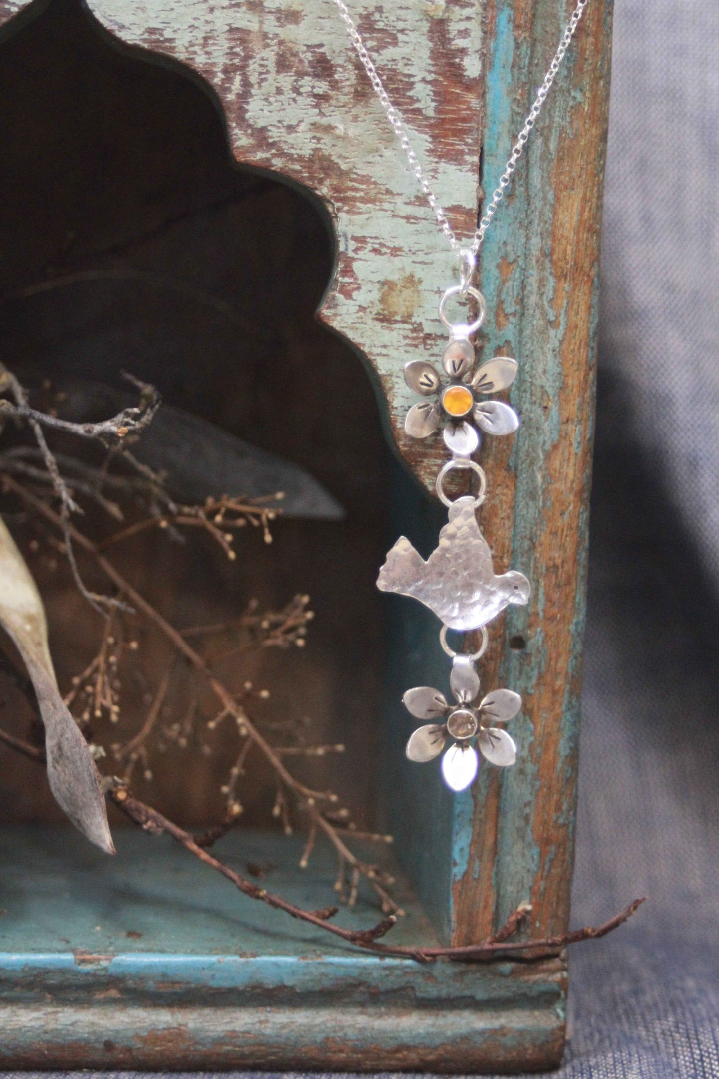 The Earth Heals Her Pendant