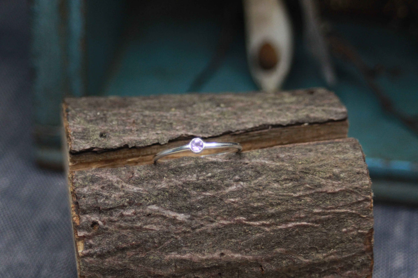 Gemstone Stacking Ring