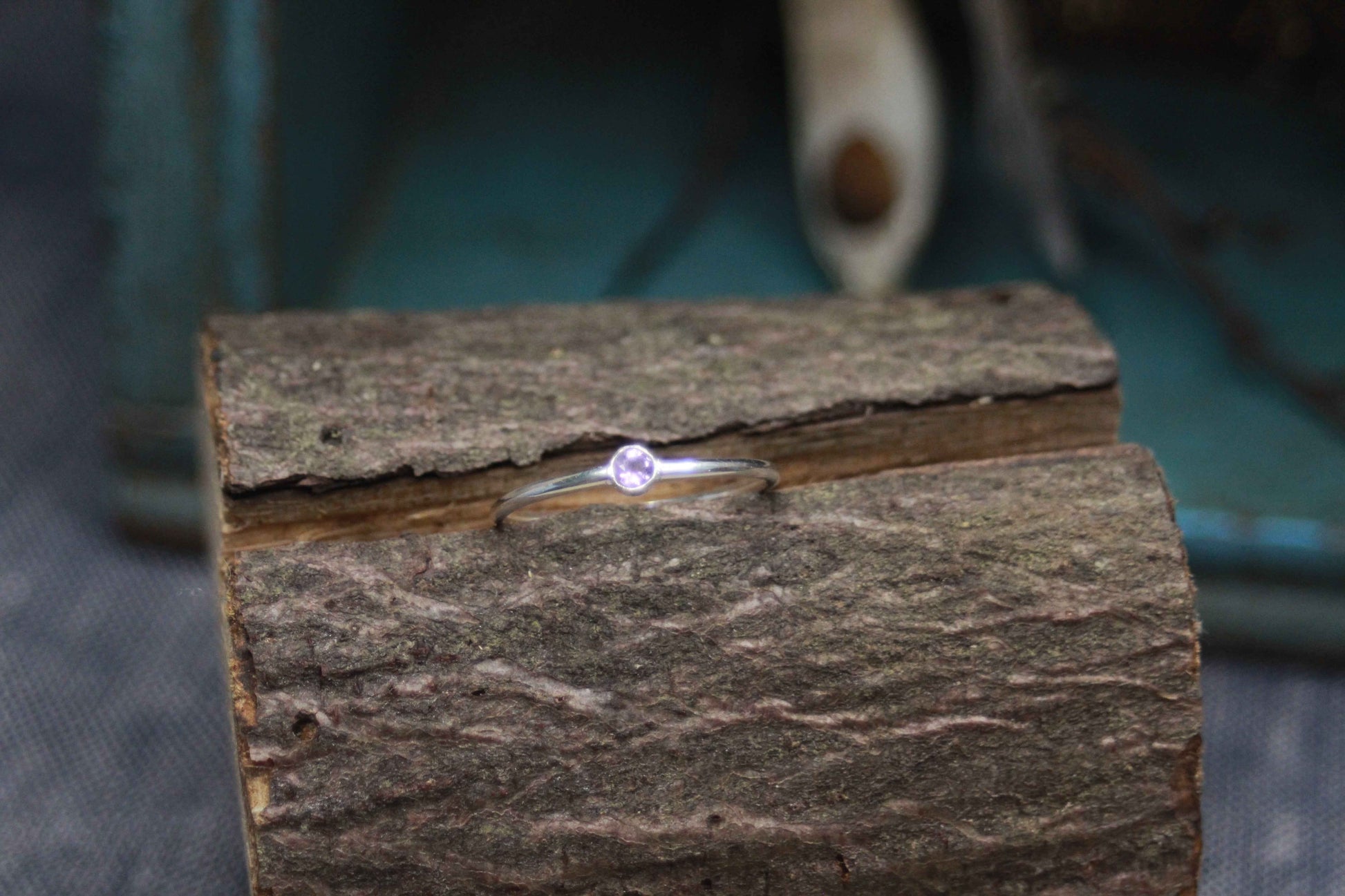 Gemstone Stacking Ring