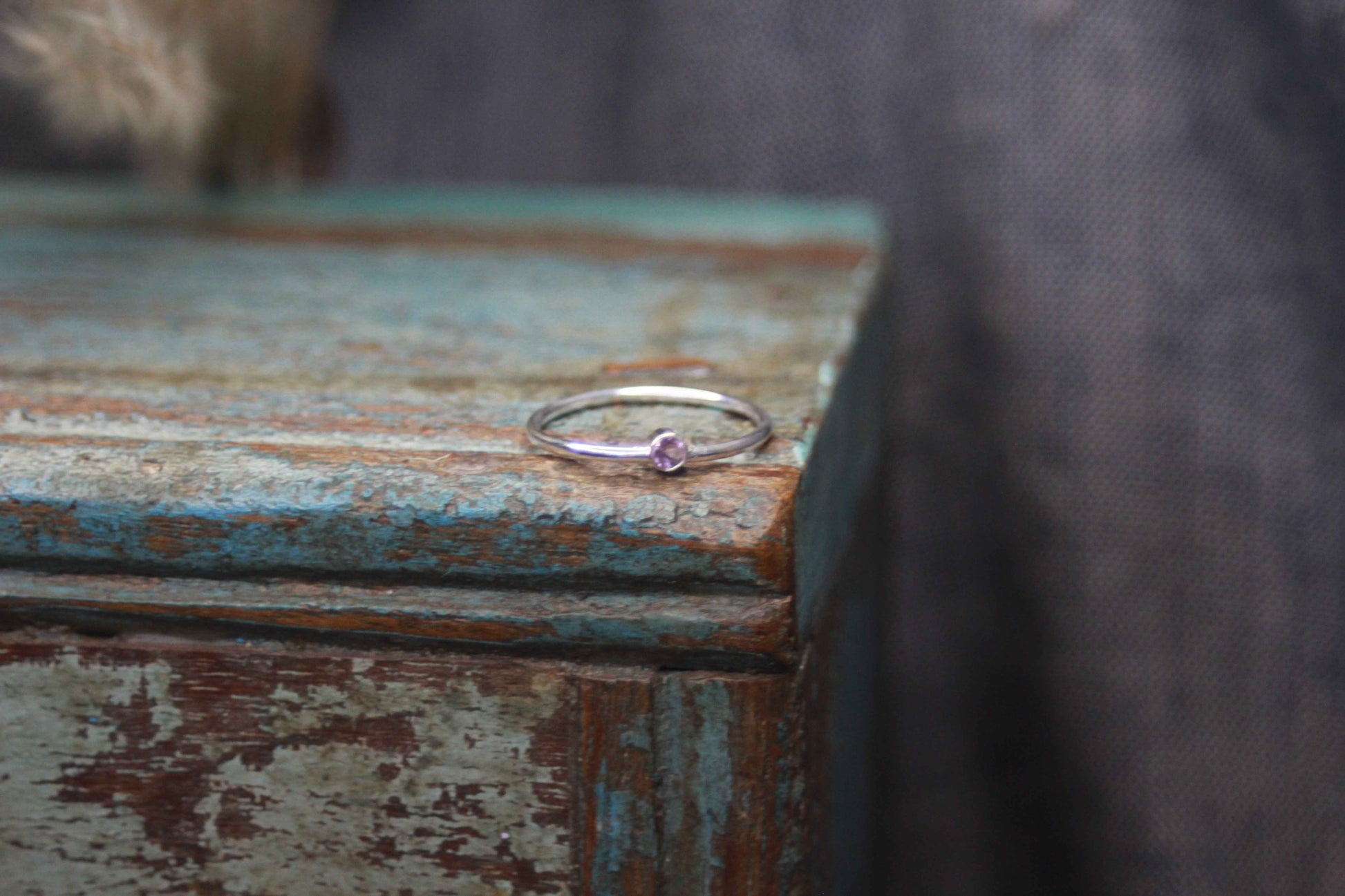 Gemstone Stacking Ring
