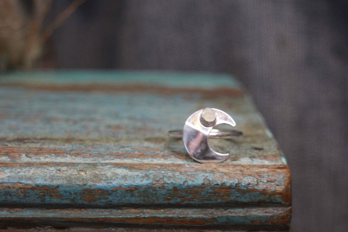 The Moon Is Her Guide ring