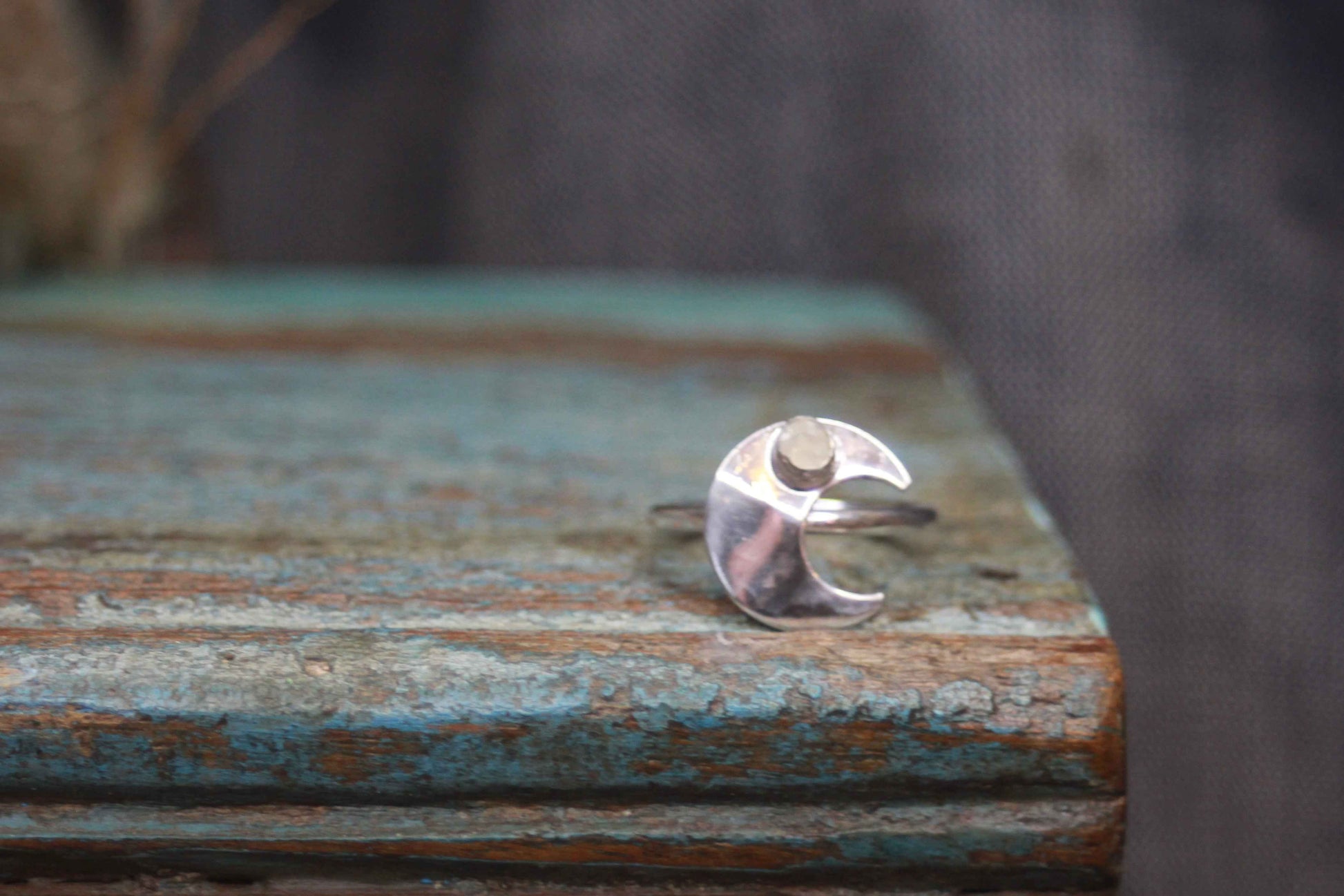 The Moon Is Her Guide ring