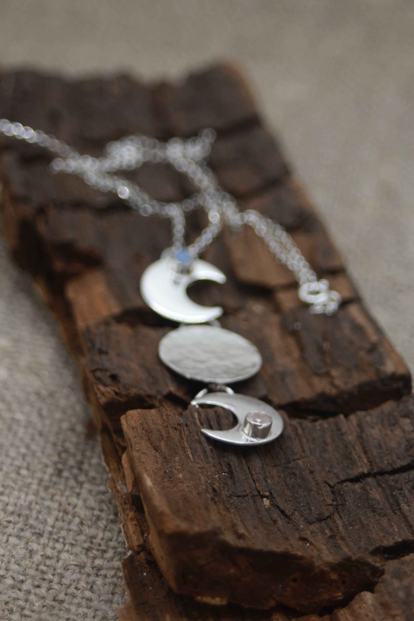 The Moon Is Her Guide Pendant