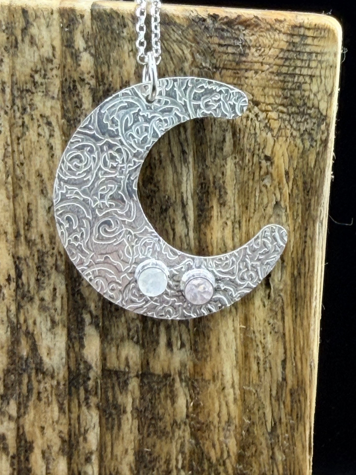 The Moon Is Her Guide Pendant