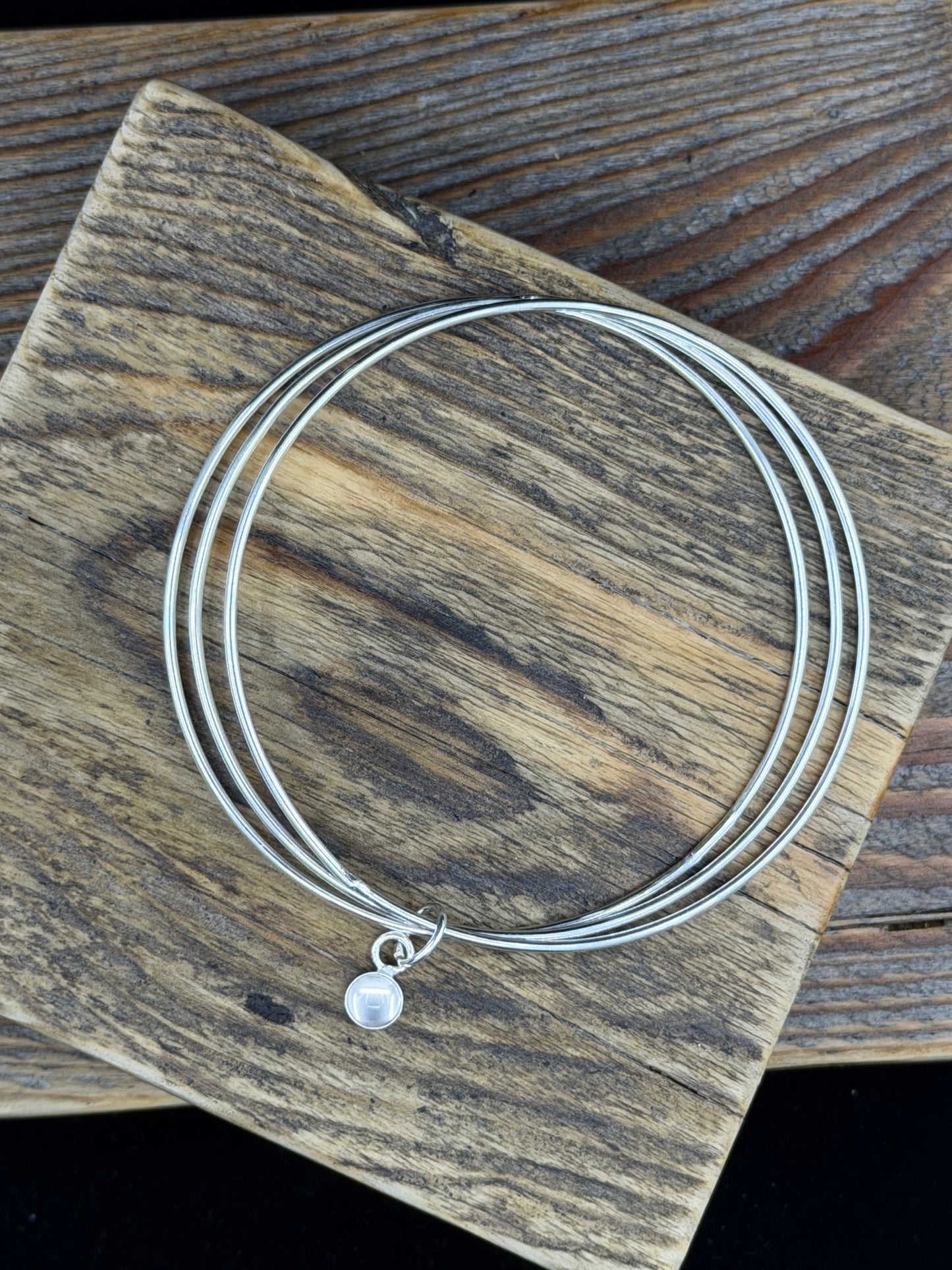 Triple Dainty Bangle Set