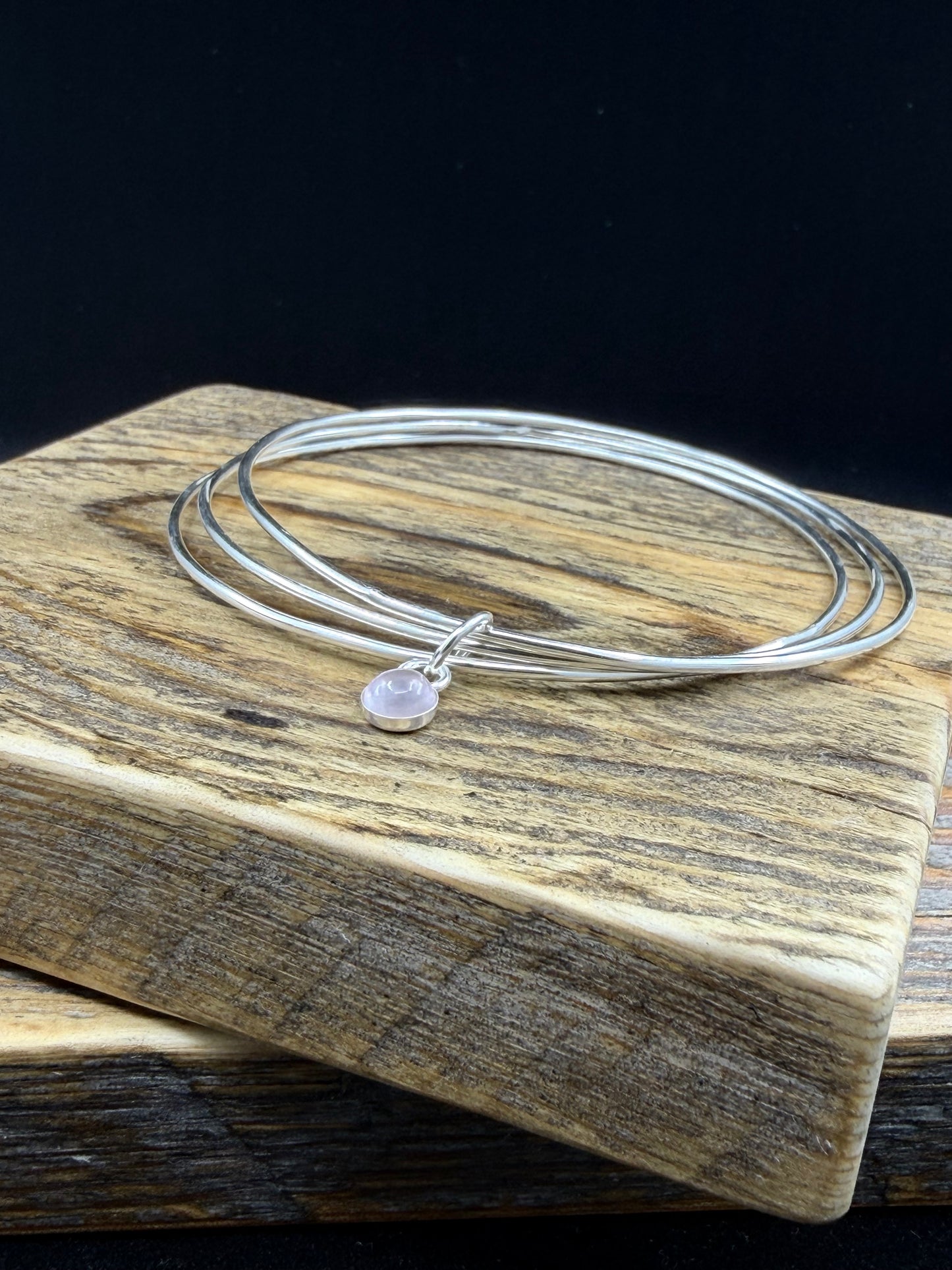 Triple Dainty Bangle Set