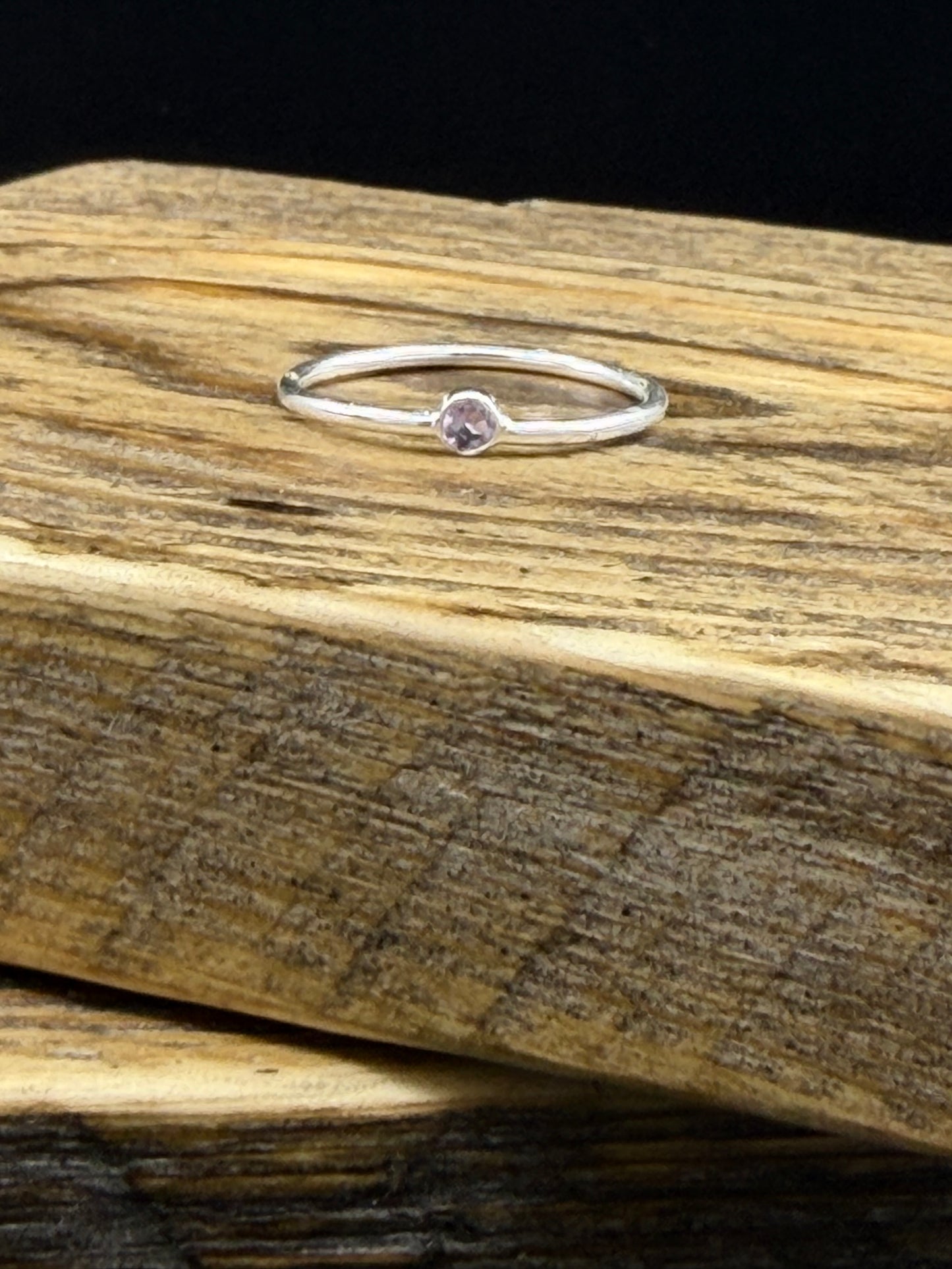 Gemstone Stacking Ring