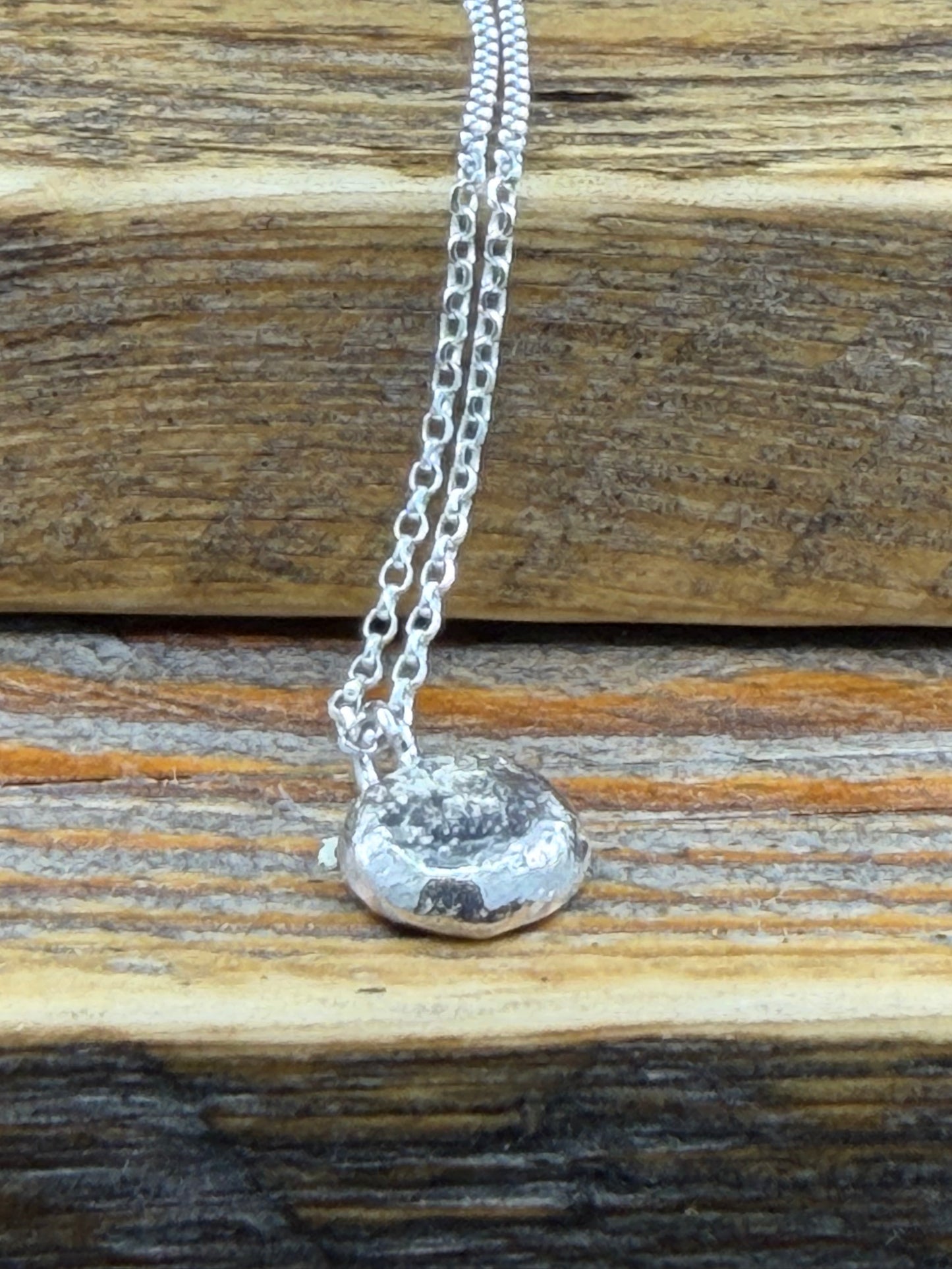 Organic Pebble Pendant
