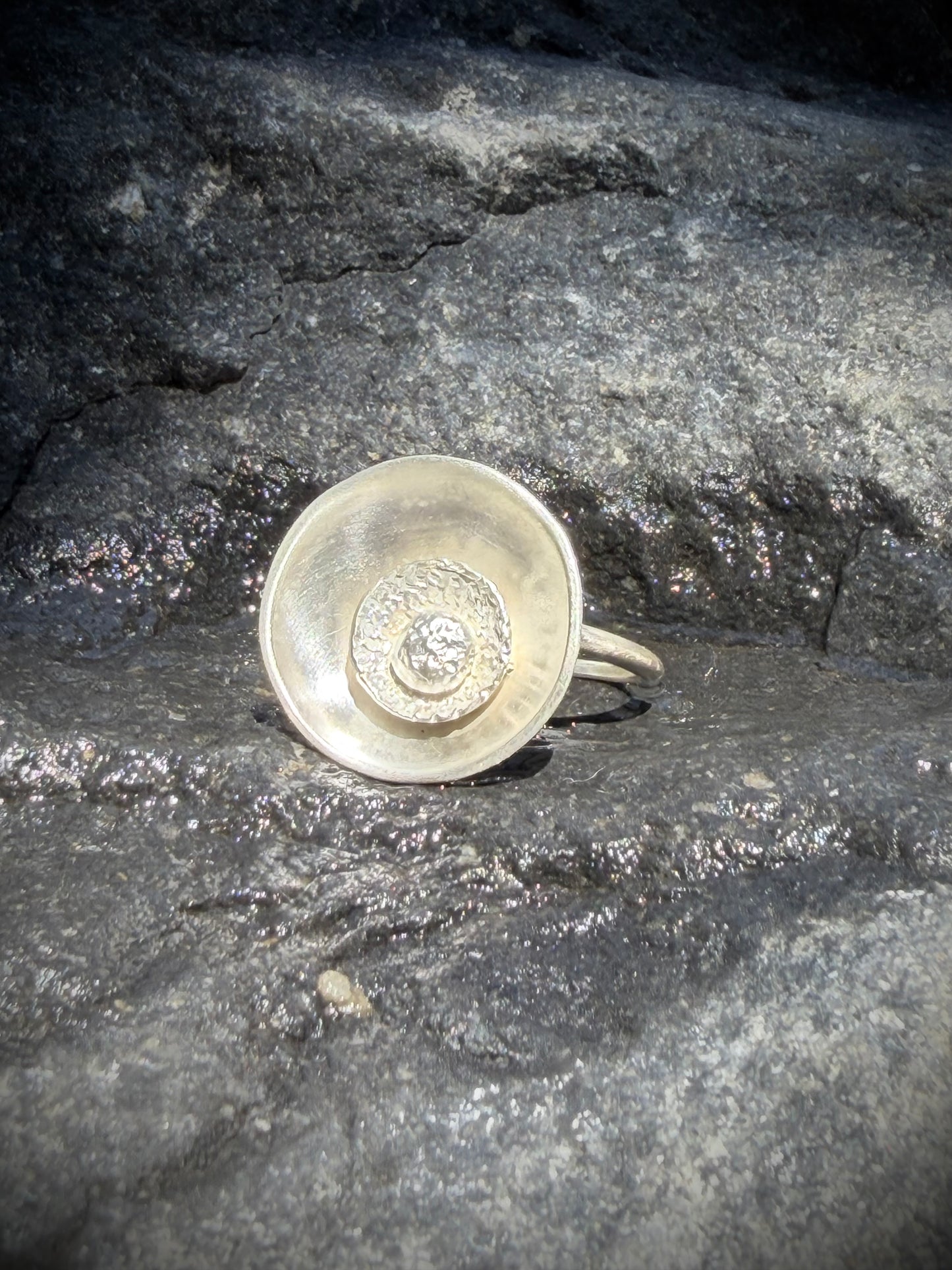 Three Dome Ring