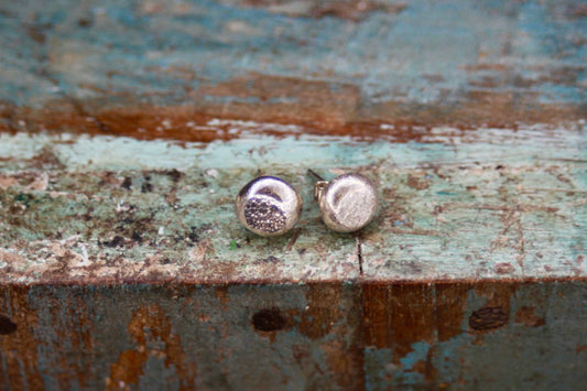 Organic Pebble Earrings
