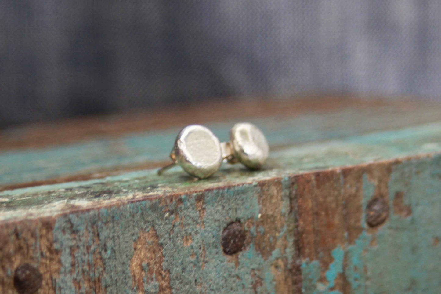 Organic Pebble Earrings