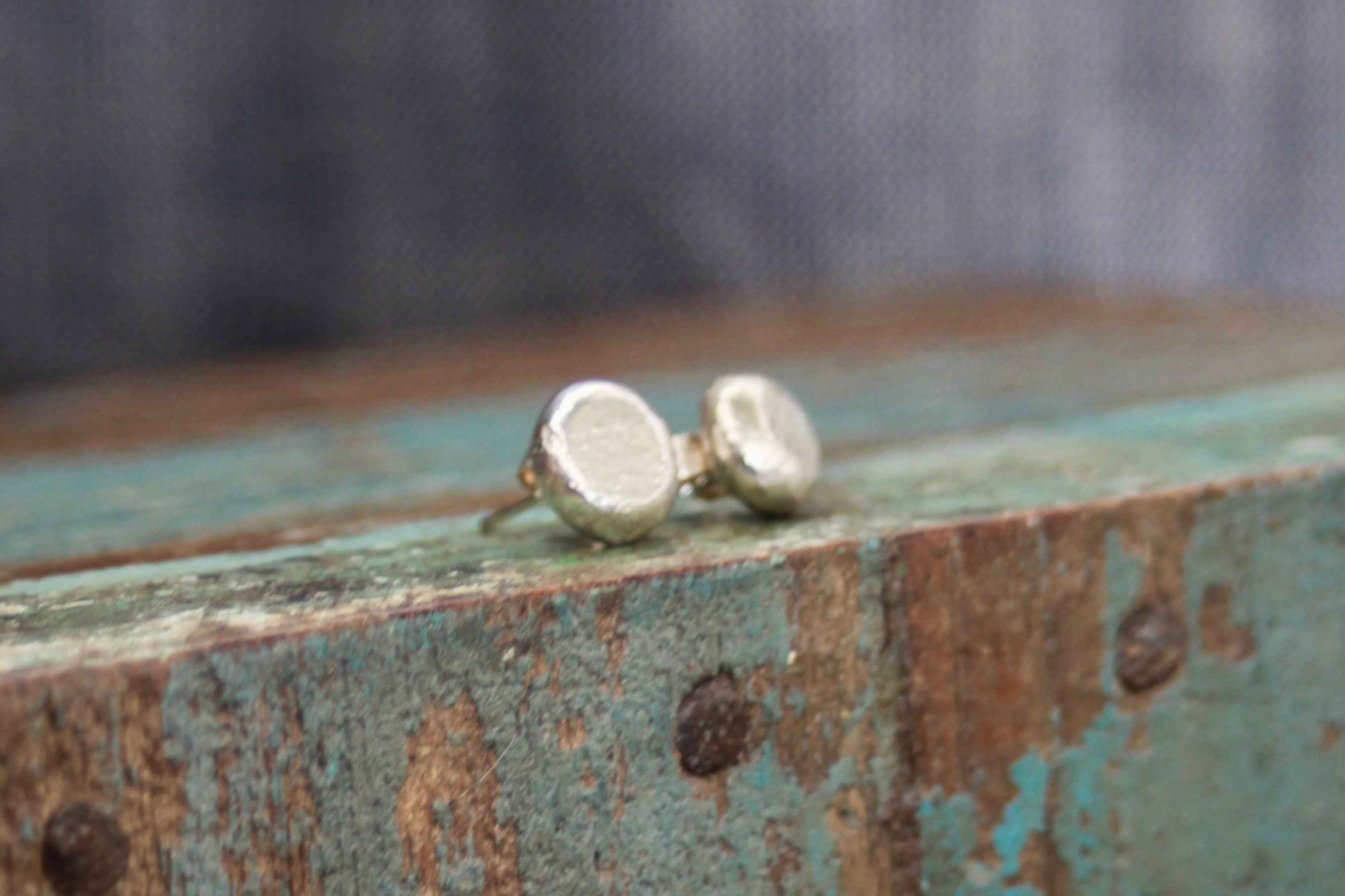 Organic Pebble Earrings