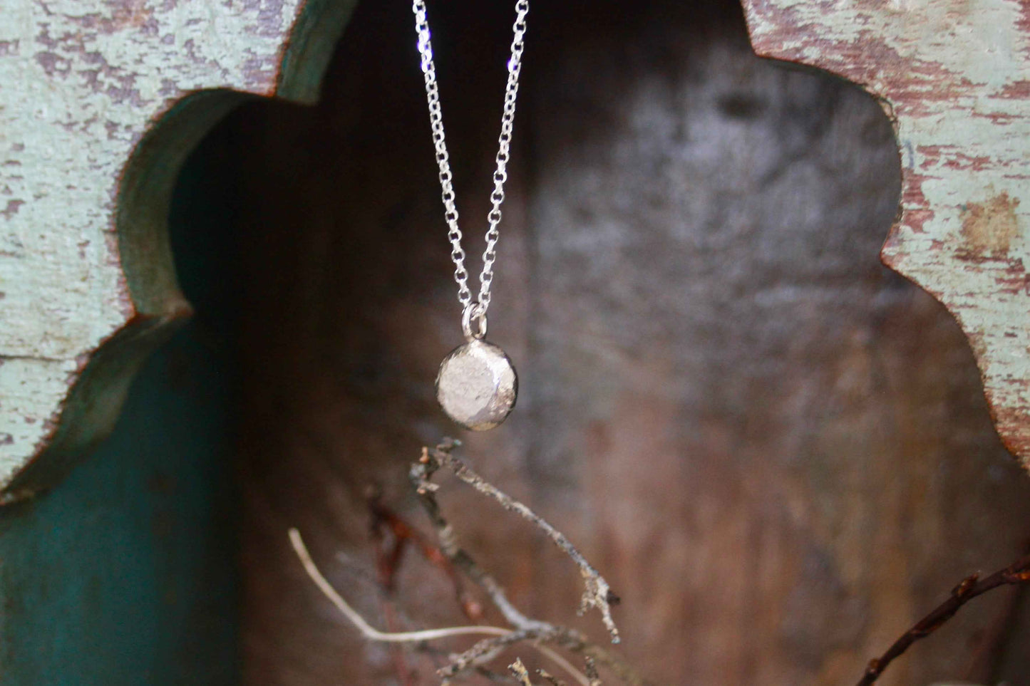 Organic Pebble Pendant