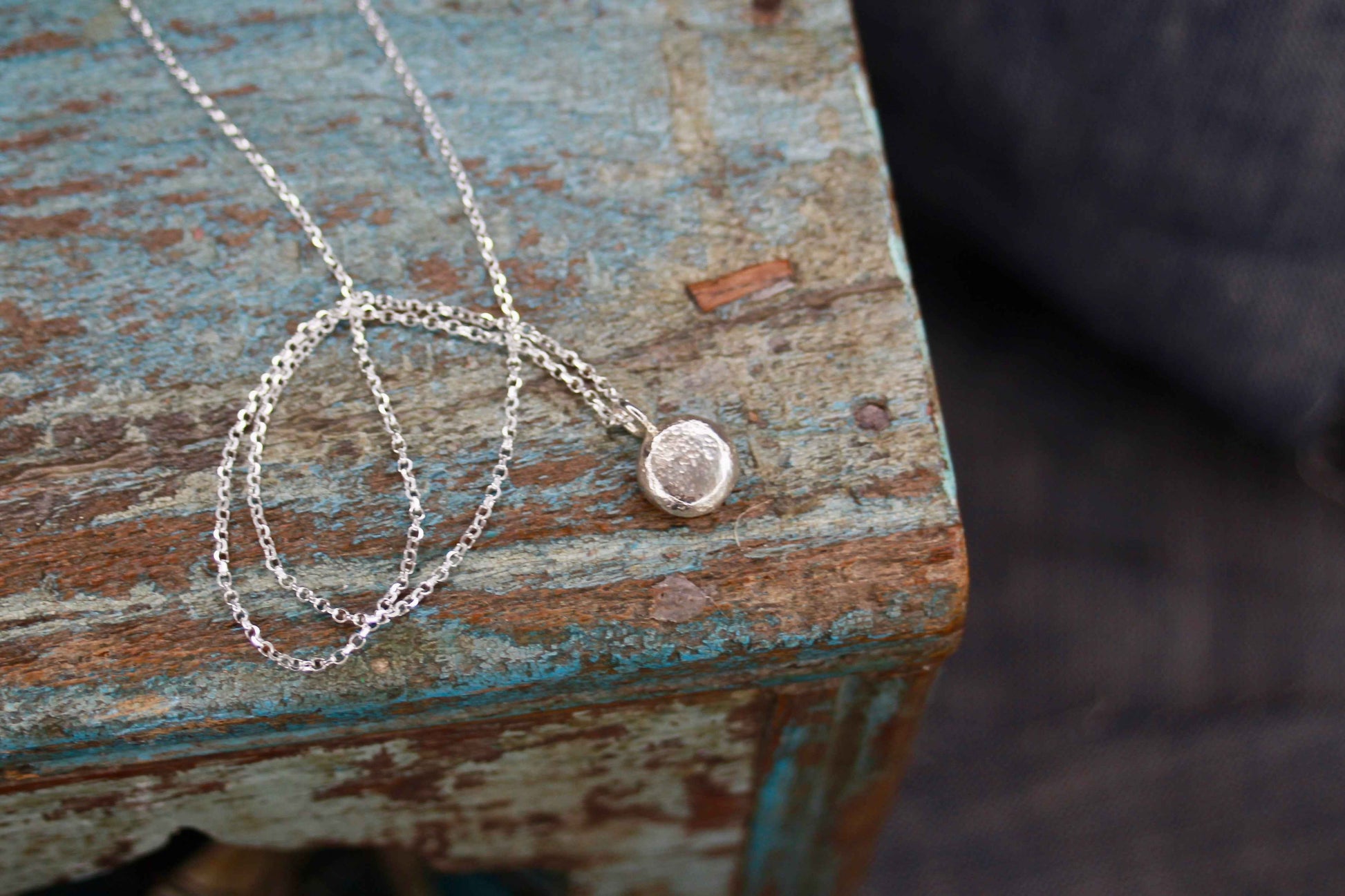 Organic Pebble Pendant